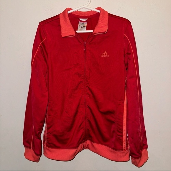 Adidas Track Jacket Girls Size Large - Picture 1 of 7